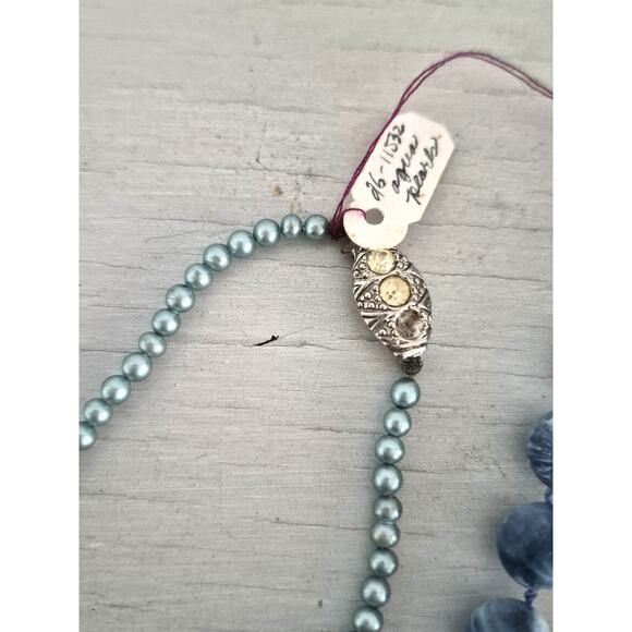 Blue Beaded Necklace Lot - Picture 6 of 8
